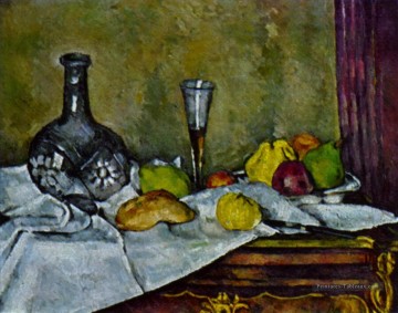 Dessert Paul Cézanne Nature morte impressionnisme Peinture à l'huile